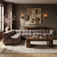 Orin - Velvet 6 Piece Modular L-Shaped Sectional