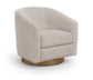 Modra - Performance Fabric Upholstered Swivel Accent Chair