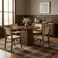 Entwine - Vegan Leather Upholstered Dining Chair - Painted Brown
