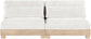 Turin - Chenille Fabric Upholstered Modular Sectional - White