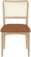 Atrium - Upholstered Seat Dining Chair With Brushed Natural Base (Set of 2)