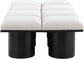 Pavilion - 8 Piece Modular Bench With Black Base