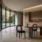 Conrad - Velvet Dining Chair With Black Legs
