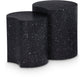 Dimple - Modular End Table - Terazzo Finish