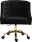 Arden - Office Chair with Gold Legs