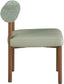 Paramo - Chenille Fabric and Vegan Leather Upholstered Dining Chair