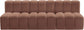 Arc - Faux Leather 3 Seats Modular Sofa