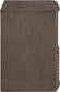 Morino - Oak Veneer And Solid Wood Nightstand - Brown