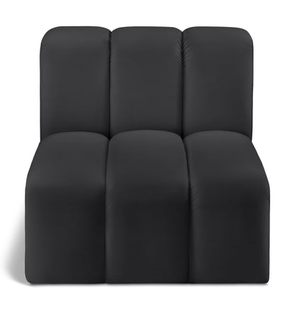 Arc - Faux Leather Straight Chair