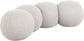 Apollo - Boucle Fabric Bench