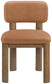 Paloma - Vegan Leather Upholstered Dining Chair (Set of 2) - Brown Frame