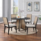 Butterfly - Solid Wood And Natural Cane Table