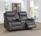 U185 - Motion Loveseat - Gray