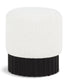 Veranda - Ottoman / Stool With Black Base