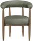 Sable - Vegan Leather Upholstered Dining Chair (Set of 2) - Brown Base