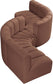 Arc - Faux Leather 6 Piece Modular Sofa