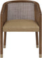 Sylvan - Vegan Leather Dining Chair (Set of 2) - Brown Frame