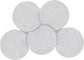 Dimple - 5 Piece Modular Coffee Table - Terazzo Finish