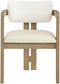 Ravina - Upholstered Dining Chair With Stained Natural Base (Set of 2)