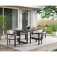 Playa - Dining Table - Dark Gray / Beige
