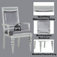 Maverick - Arm Chair (Set of 2) - Fabric & Platinum