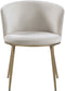 Skylar - Dining Chair with Gold Legs (Set of 2)