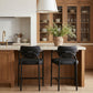 Serava - Vegan Leather Upholstered Bar Stool