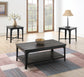T110 - End Table - Dark Brown