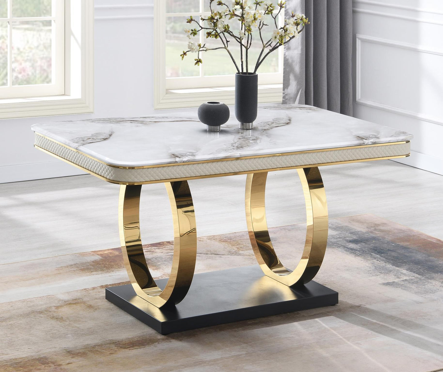 D211 - Dining Table - White