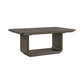 Hollywood Park - Rectangular Dining Table With Leaf - Dark Gray
