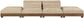 Turin - Chenille Fabric Upholstered Modular Sectional - Beige