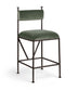 Monarch - Velvet Counter Stool (Set of 2)