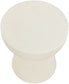 Avaya - Concrete And Fiberglass Indoor / Outdoor End Table - Cream