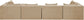 Stellar - 5 Piece Upholstered Modular Sectional