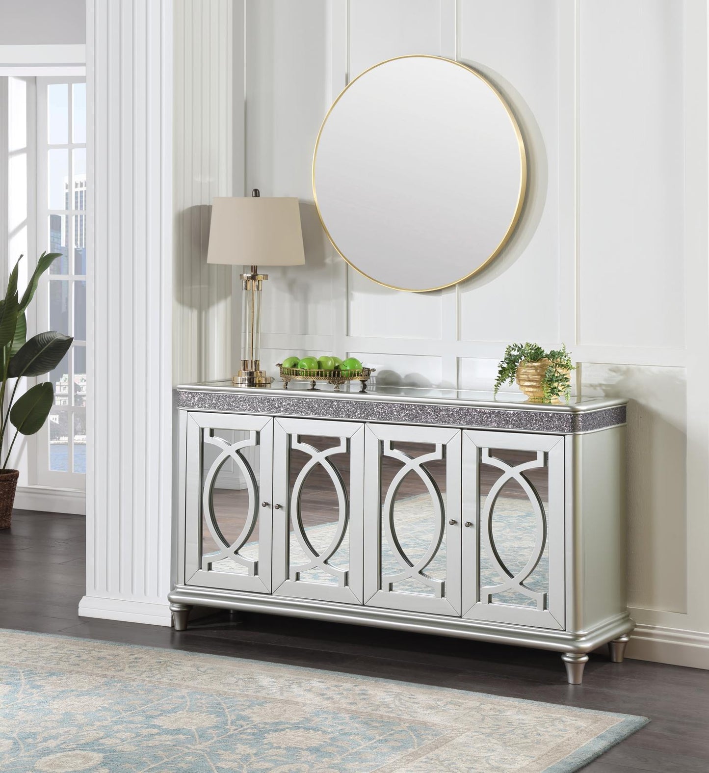 D107 - Server - Shimmer Silver