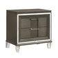 Twenty Nine - 2-Drawer Nightstand With USB - Dark Brown
