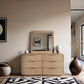 Windsor - Rubberwood Dresser - Natural