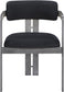 Aurum - Vegan Leather Upholstered Dining Chair With Gray Base (Set of 2)
