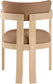 Lavrin - Vegan Leather Dining Arm Chair (Set of 2) - Natural Base