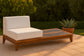 Rio - Chair With Integrated Table - Off White