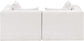 Stellar - 2 Piece 76" Upholstered Modular Loveseat