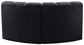 Arc - Velvet 2 Piece Modular Sofa