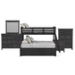Hampton Kids - Bunk With Ladder And Trundle Bedroom Set
