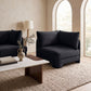 Hammond - Velvet Performance Fabric Upholstered Corner Chair