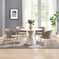 Ogin - Arm Chair (Set of 2) - Dark Beige & Natual