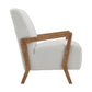 Enzo - Accent Chair - Sheep Skin White (3A Packaging)