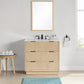 Willard - Engineered Stone And Solid Wood Bathroom Vanity
