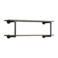 Brantley - Wall Rack - Antique Oak & Sandy Gray