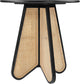 Butterfly - Solid Wood And Natural Cane Table