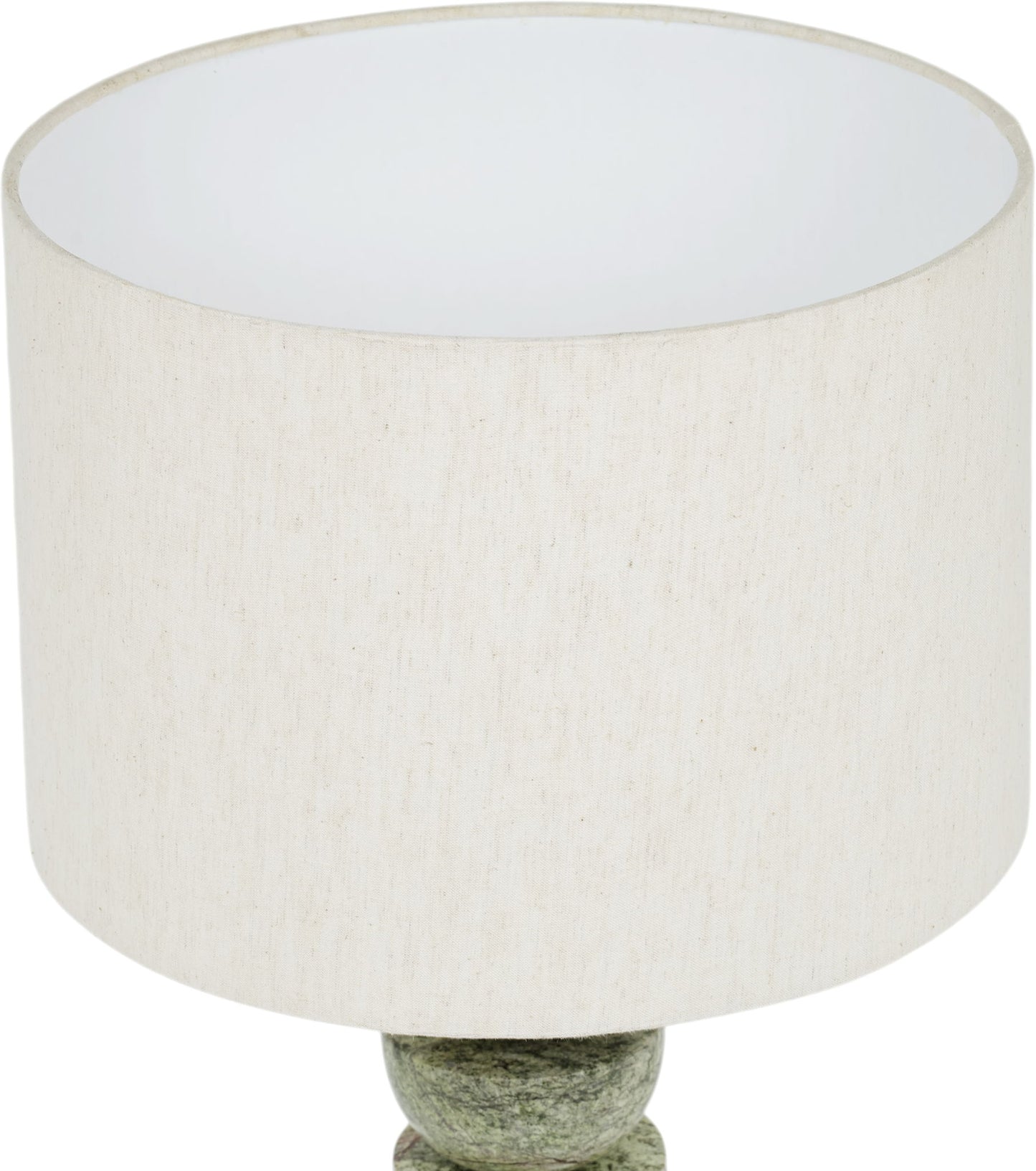 Opus - Linen Textured Fabric And Brass Table Lamp